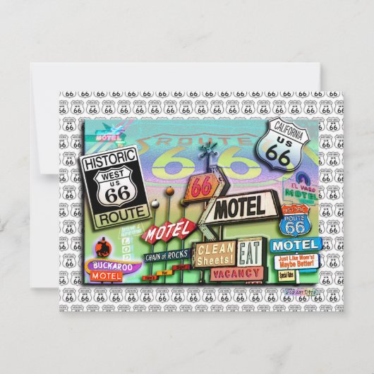 Einladung - Weg 66 die Mutter-Straße 18SQ (Vorderseite)