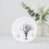 Einladung Weihnachten & Neues Jahr Märchenfantasie (Stehend Vorderseite)