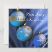 Einladung Weihnachts-Party (Vorderseite)