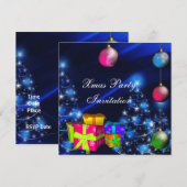 Einladung Weihnachts-Weihnachtsboxen Party (Vorne/Hinten)