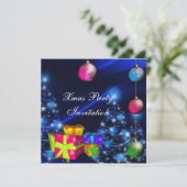 Einladung Weihnachts-Weihnachtsboxen Party (Stehend Vorderseite)