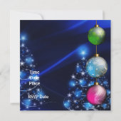 Einladung Weihnachts-Weihnachtsboxen Party (Rückseite)