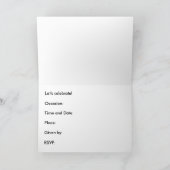 Einladung, Weinkellerei Einladung (Innenseite)