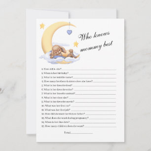 Einladung Wer Mami am besten kennt.