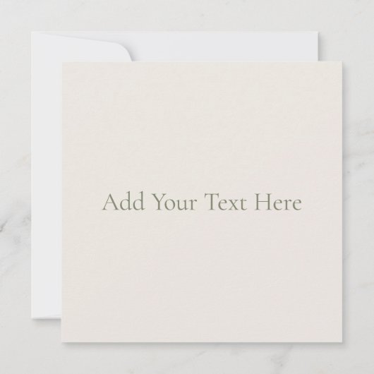 EINLADUNG: WILLIAM MORRIS : GREEN JASMINE DESIGN EINLADUNG (Rückseite)