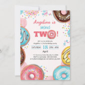 Einladung Yummy Donuts (Vorderseite)