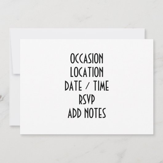 EINLADUNG "ZEIT ZU GRILL" JEDEN ANLASS (Rückseite)