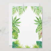 Einladung, Zoo-Geburtstag Einladung (Rückseite)