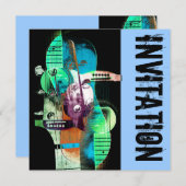 Einladung zu Akustikgitarre-Jazz (Vorne/Hinten)