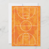 Einladung zu Aquarellbasketball (Rückseite)