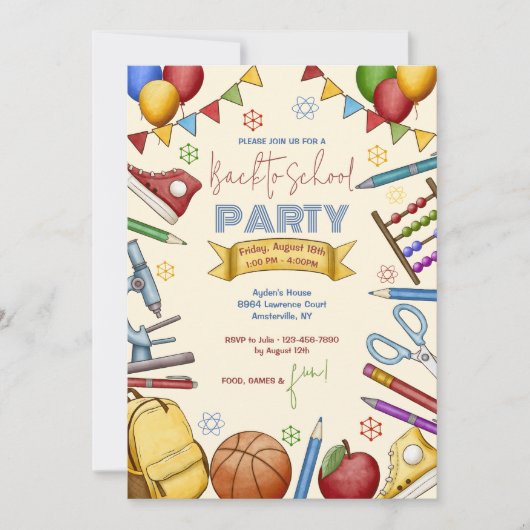 Einladung zu Aquarellschulen (Vorderseite)