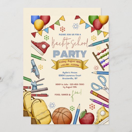 Einladung zu Aquarellschulen (Vorne/Hinten)