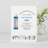 Einladung zu Barbershop-Elementen (Stehend Vorderseite)