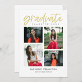 Einladung zu besonders Coolen bearbeitbaren Abschl (Vorne/Hinten)