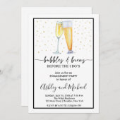 Einladung zu Blasen- und Brauen-Engagement (Vorne/Hinten)