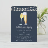 Einladung zu Blasen- und Brauen-Engagement (Stehend Vorderseite)