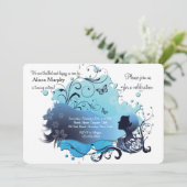 Einladung zu Blue Horizon (Stehend Vorderseite)