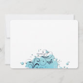 Einladung zu Blue Horizon (Rückseite)