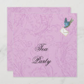 Einladung zu Bluebird & Damask (Vorne/Hinten)