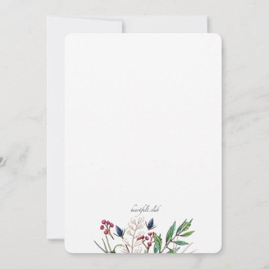 Einladung zu Blume vor Ort (Rückseite)