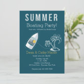 Einladung zu Bootsfahrten (Stehend Vorderseite)