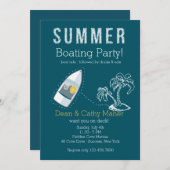 Einladung zu Bootsfahrten nach Maß (Vorne/Hinten)