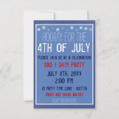 Einladung zu Chalkboard Star (Vorderseite)