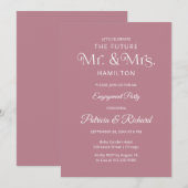 Einladung zu Chic Typografy (Vorne/Hinten)