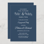 Einladung zu Chic Typografy (Vorne/Hinten)