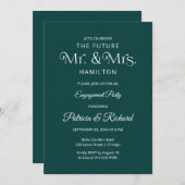 Einladung zu Chic Typografy (Vorne/Hinten)