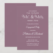 Einladung zu Chic Typografy (Vorne/Hinten)