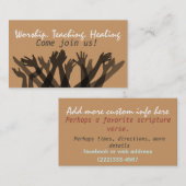 Einladung zu Church.Worship.Bible.Healing.Prayer (Vorne/Hinten)