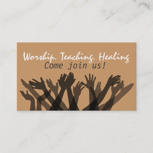 Einladung zu Church.Worship.Bible.Healing.Prayer (Vorderseite)