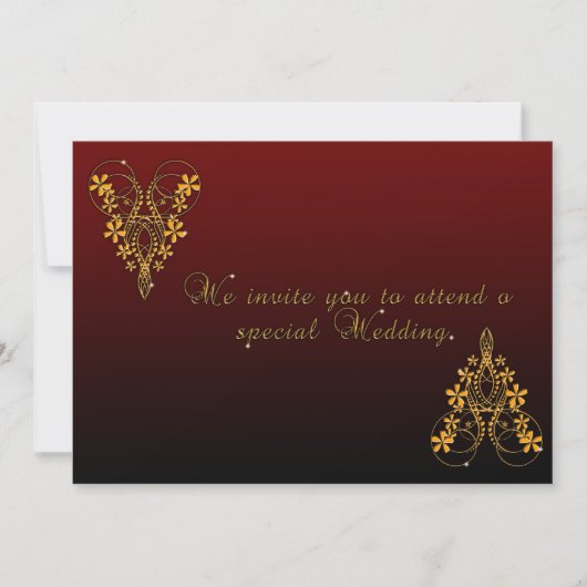 Einladung zu Classy Wedding (Vorderseite)