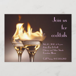 Einladung zu Cocktails