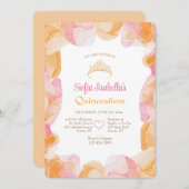 Einladung zu Creamsikfarben (Vorne/Hinten)