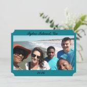 Einladung zu den Ferien des nächsten Jahres (Stehend Vorderseite)