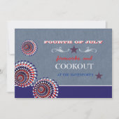 Einladung zu Denim Holiday (Vorderseite)