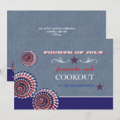 Einladung zu Denim Holiday (Vorne/Hinten)