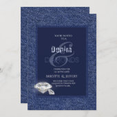 Einladung zu Denim und Diamanten (Vorne/Hinten)