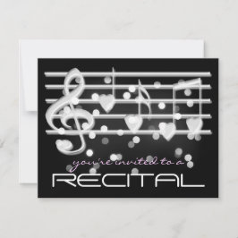 Einladung zu der "White Magazine"-Noten