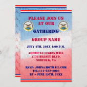 Einladung zu DISA-Ereignissen (Vorne/Hinten)