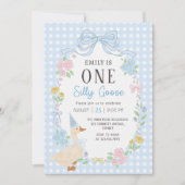 Einladung zu einem Albernen Gänseblütenfest 1. Geb (Vorderseite)