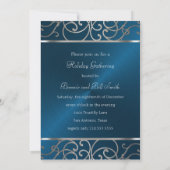 Einladung zu einem Aufenthalt in Blau und Silber (Rückseite)