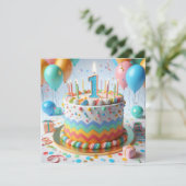 Einladung zu einem Jahr (Stehend Vorderseite)