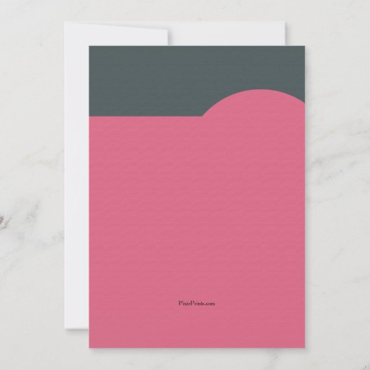 Einladung zu einem kleinen schwarzen Kleid (Rückseite)