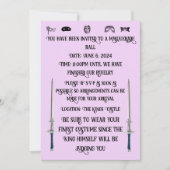 Einladung zu einem Maskenball (Vorderseite)