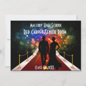 Einladung zu einem roten Teppich oder einer Verans (Vorderseite)