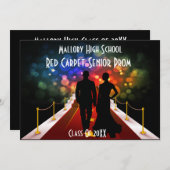 Einladung zu einem roten Teppich oder einer Verans (Vorne/Hinten)