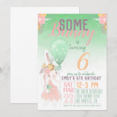 Einladung zu einem sonnigen Geburtstag (Vorne/Hinten)